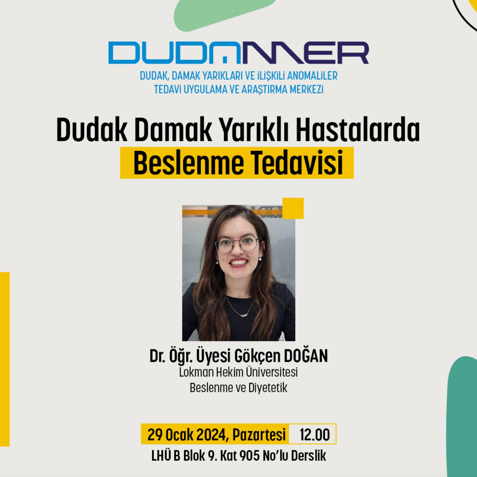 Dudak Damak Yarıklı Hastalarda Beslenme Tedavisi 