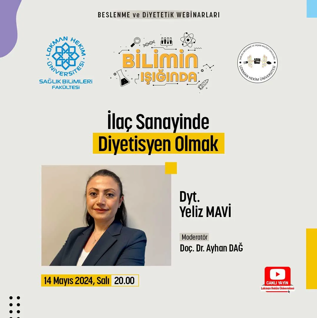 İlaç Sanayinde Diyetisyen Olmak 
