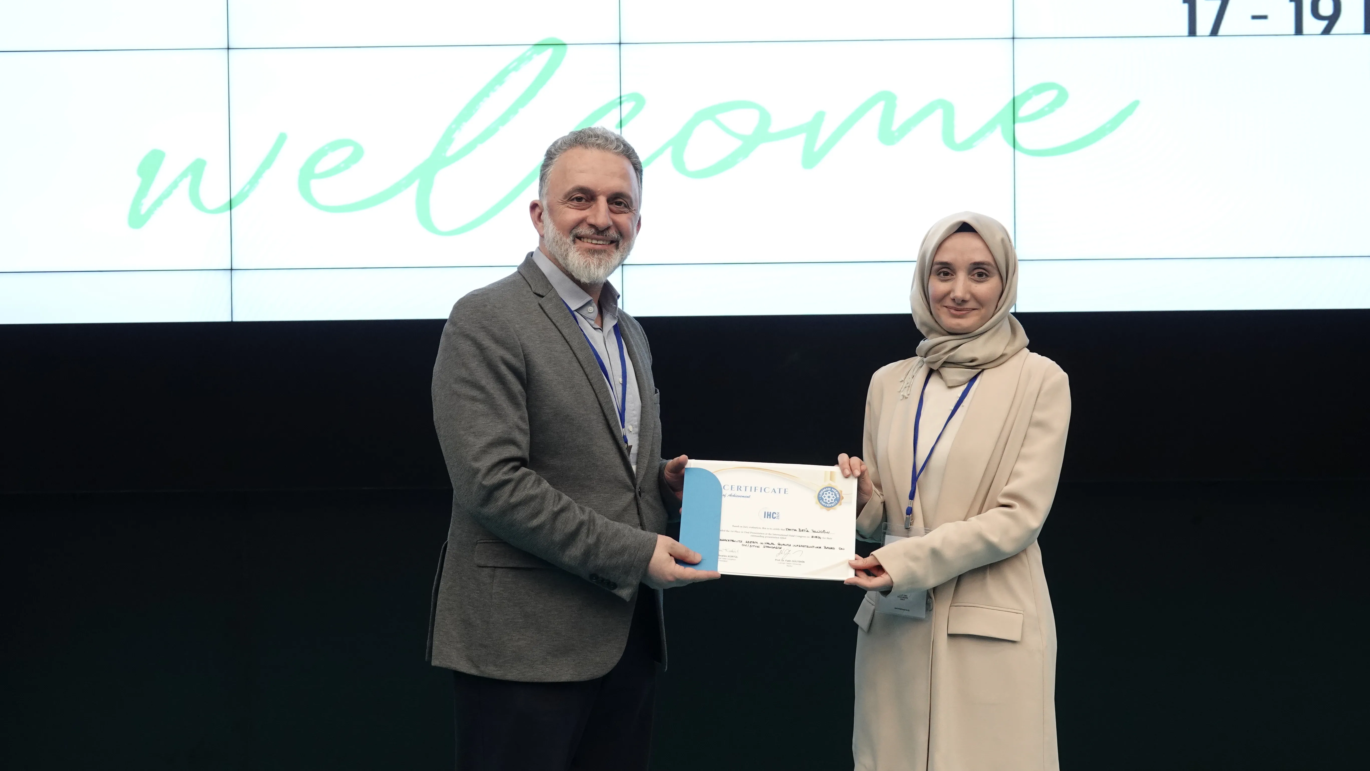 Uluslararası Helal Kongresi IHC 2024 Bildiri Sunumlarında Dereceye Girildi!