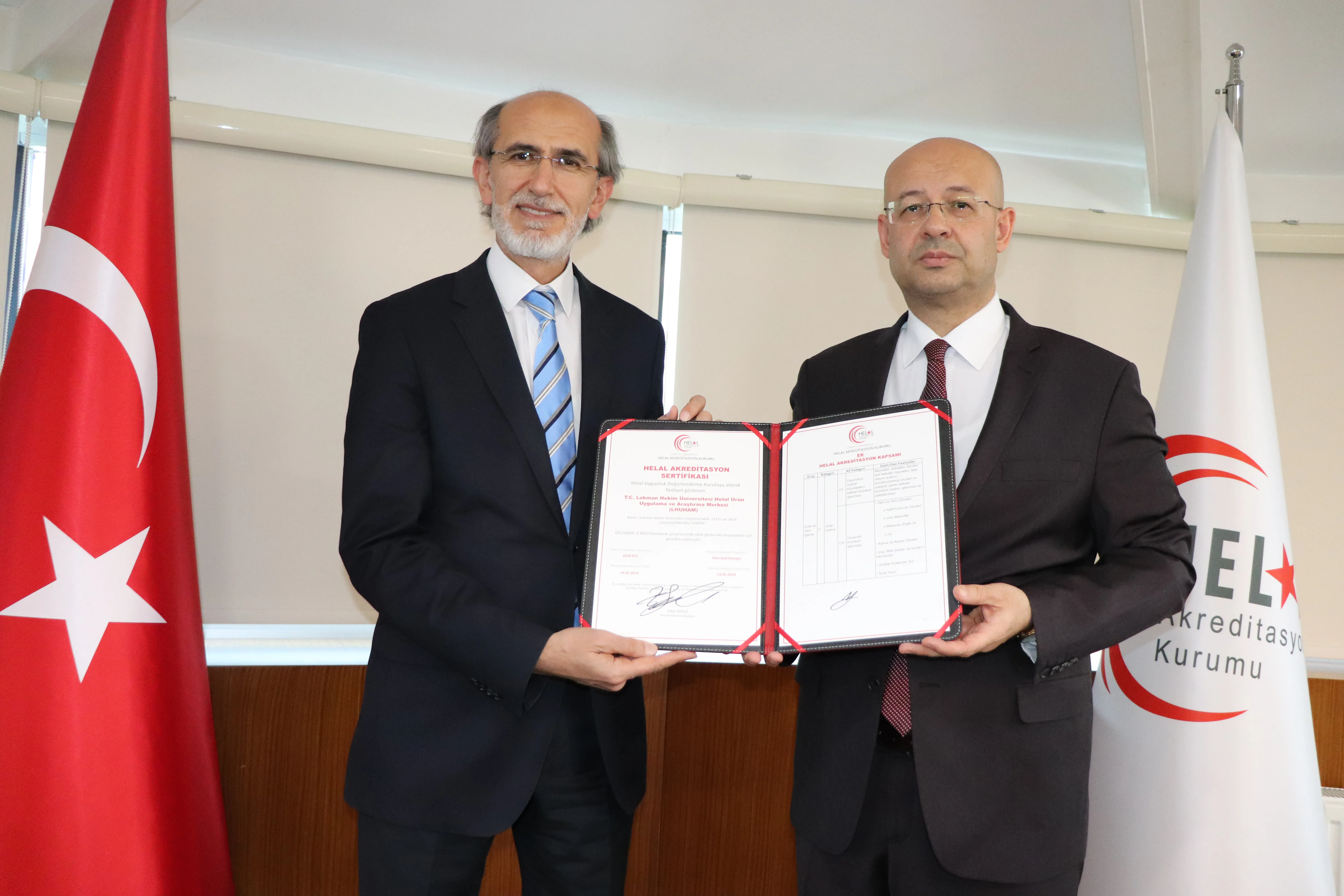 Dünyada Helal Uygunluk Belgesi Veren İlk ve Tek Üniversite Lokman Hekim Üniversitesi Akredite Oldu