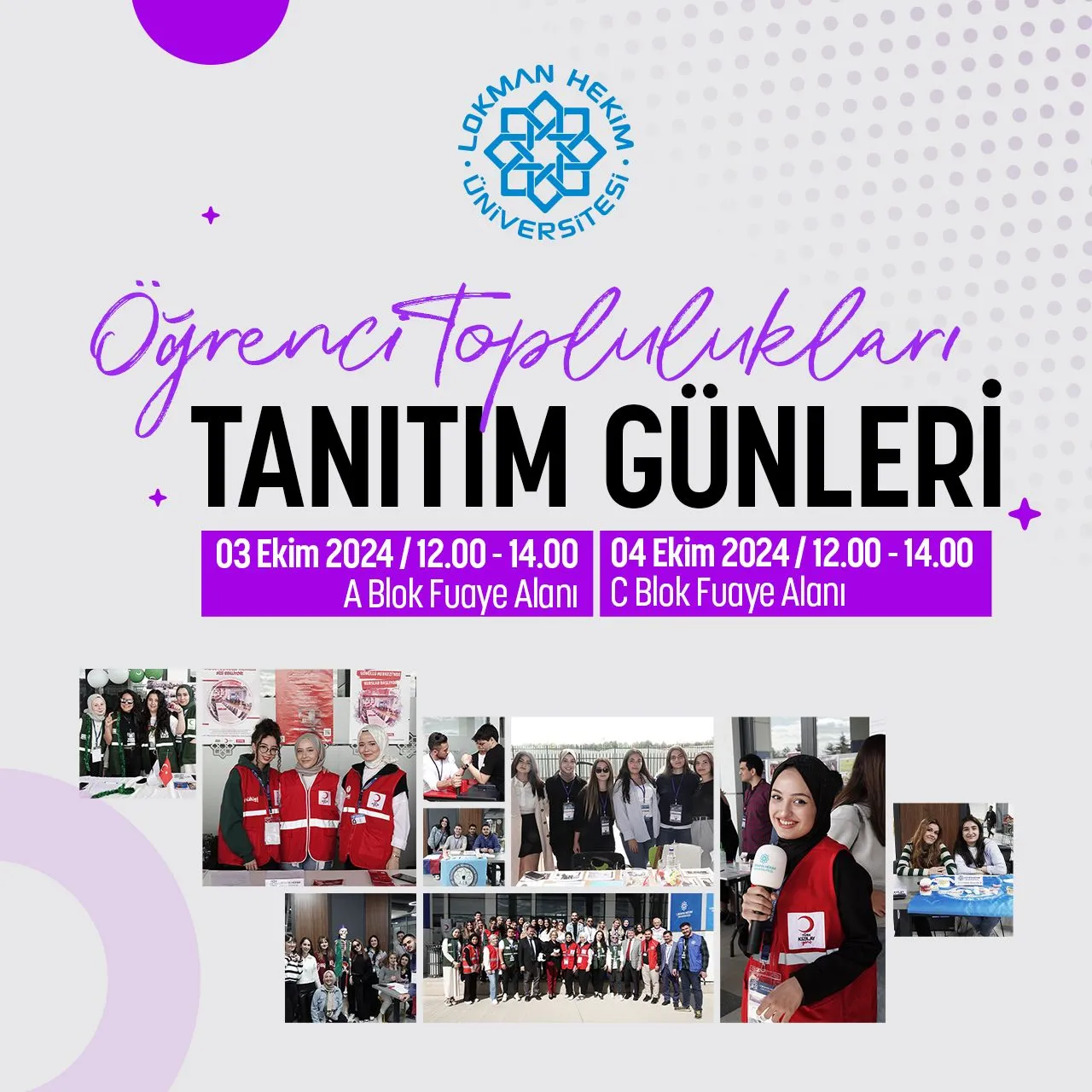 Öğrenci Toplulukları Tanıtım Günleri