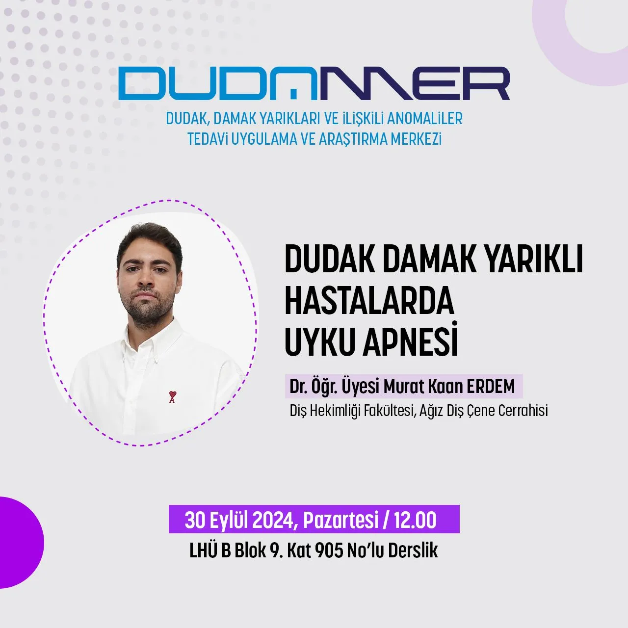 Dudak Damak Yarıklı Hastalarda Uyku Apnesi