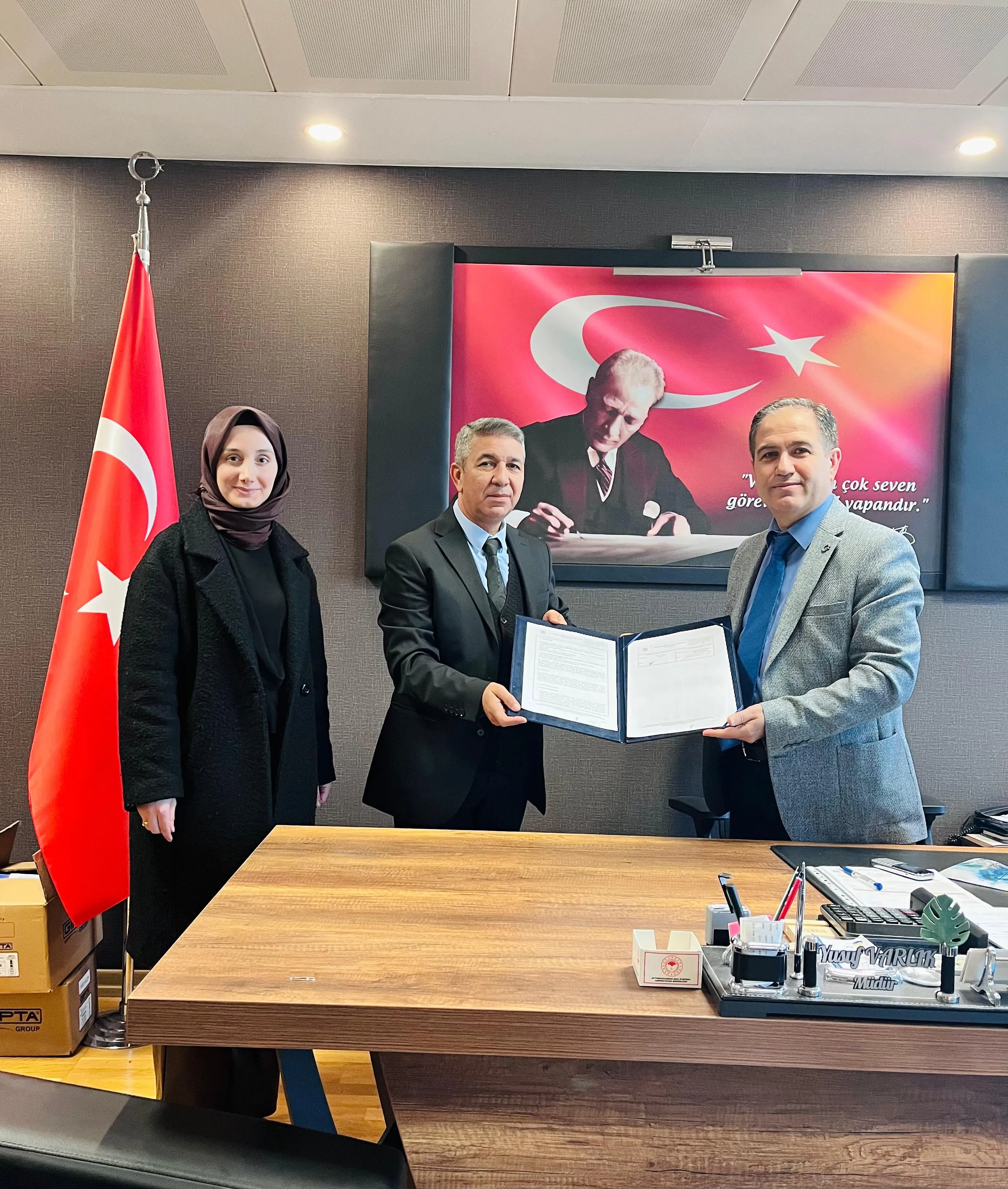 T.C. Tarım ve Orman Bakanlığı Ulusal Gıda Referans Laboratuvarı ve Ankara Gıda Kontrol Laboratuvarı İle Protokol İmzalandı