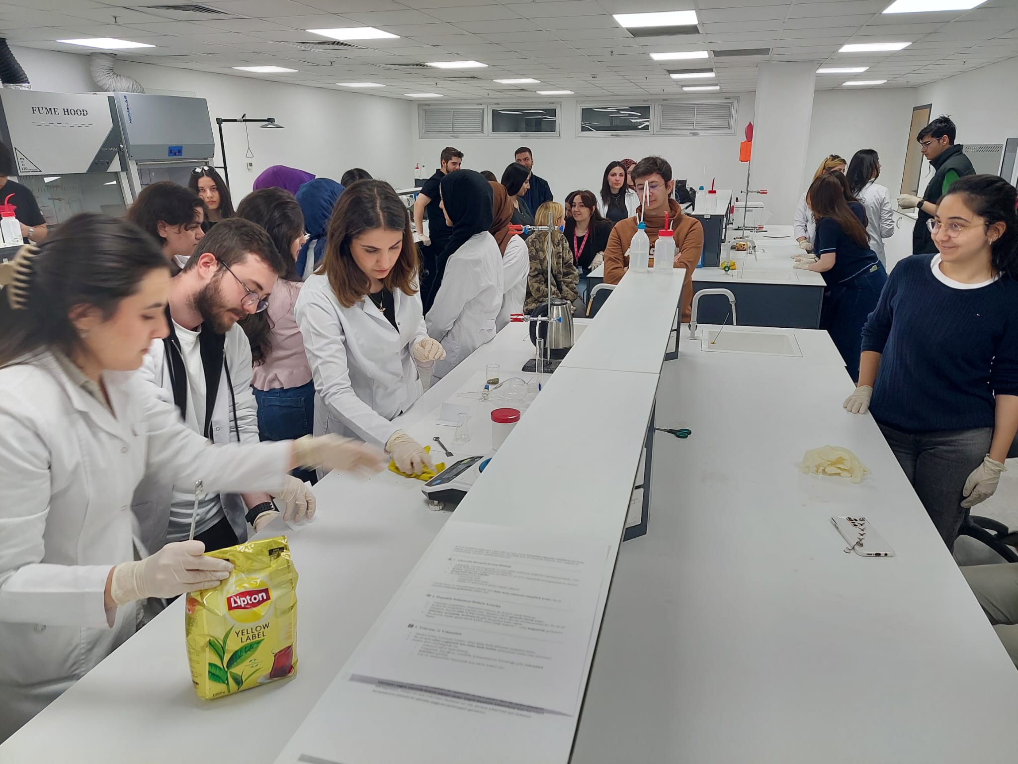 Kafeinin Bilimsel Yolculuğu: Kafein Ekstraksiyon Atölyesi Yoğun İlgi Gördü