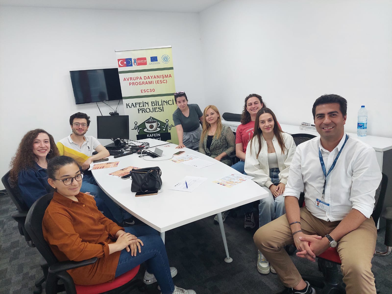 ESC30 Kafein Bilinci Projesi Kapsamında Akran Destek Grubu Toplantısı Gerçekleştirildi