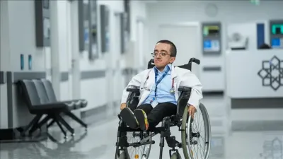 Azmiyle Örnek Olan Öğrencimiz: İntörn Doktor Hamza Mesut AĞIR