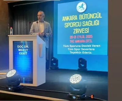Doç. Dr. Mesut CERİT, Bütüncül Sporcu Sağlığı Zirvesi’nde Davetli Konuşmacı Olarak Yer Aldı