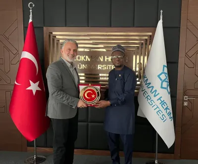 Gana Büyükelçisi Nasiru-Deen ABDUL Lokman Hekim Üniversitesi’ni Ziyaret Etti