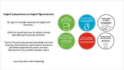 Sürdürülebilirlik İçin Görünür Dokunuş: Toplu Alanlarda Çevre Farkındalığı Stickerları