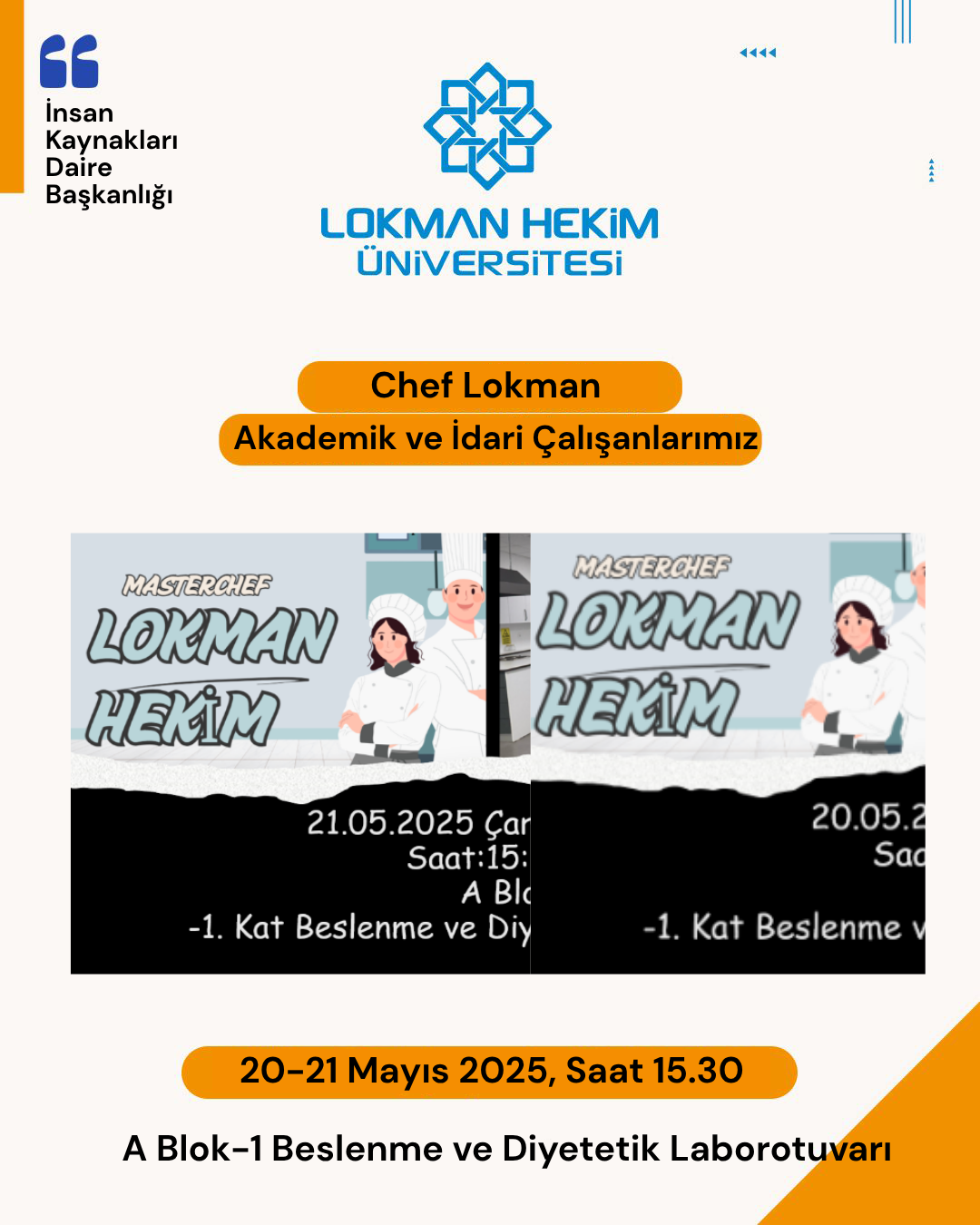MasterChef Lokman Hekim Başlıyor!