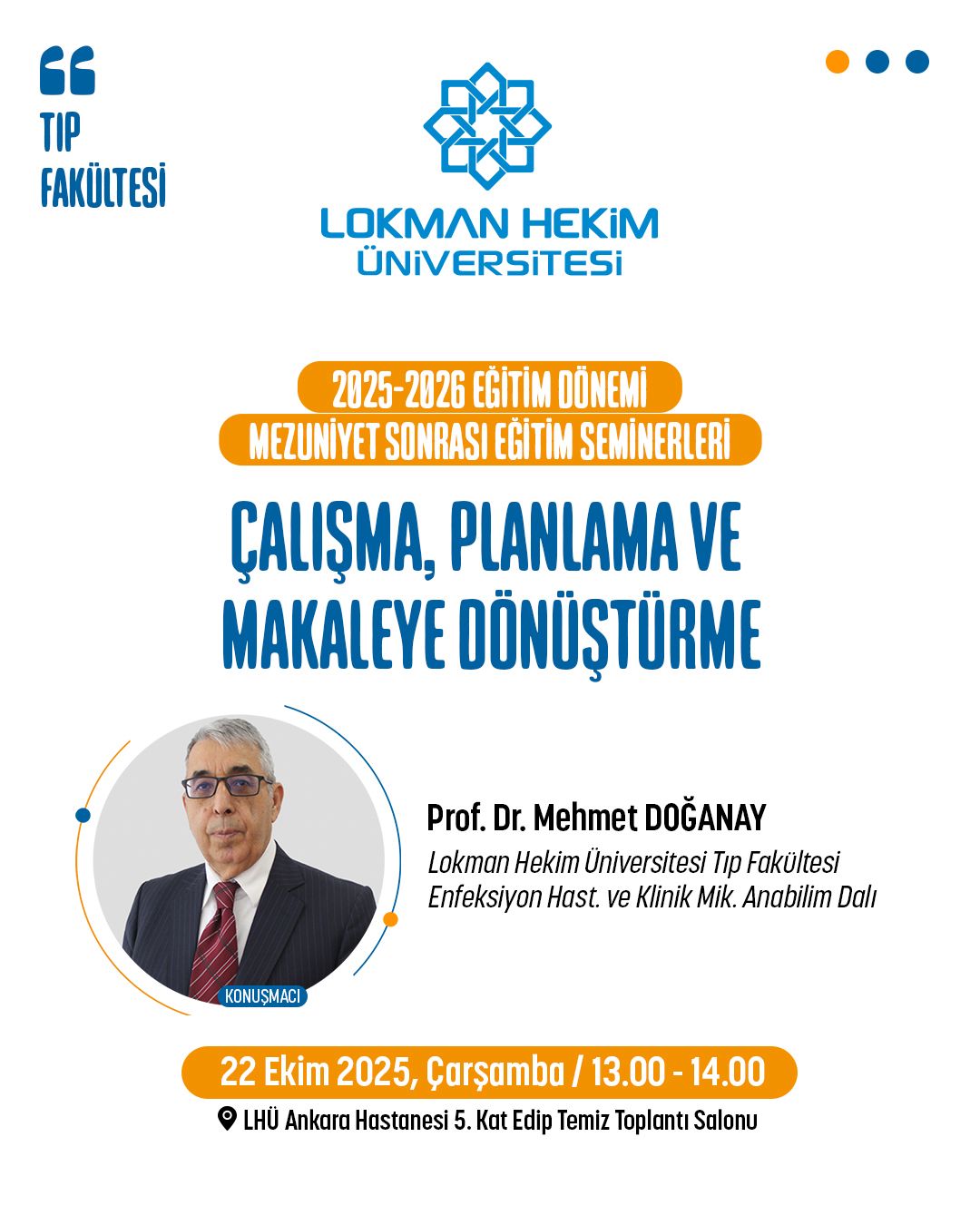 Çalışma, Planlama ve Makaleye Dönüştürme
