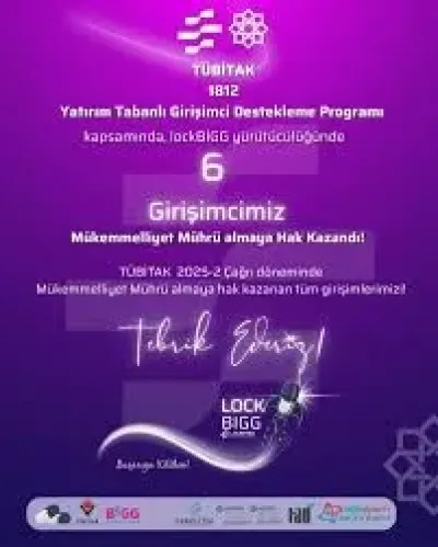 LHUSTEK, TÜBİTAK BİGG Çağrısında 6 Projeyle Yer Aldı