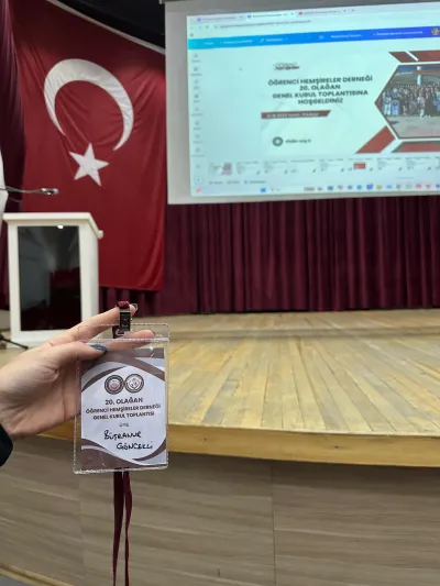 Arş. Gör. Büşranur Göncekli Öğrenci Hemşireler Derneği 20. Dönem Denetim Kurulu Başkanı Olarak Seçildi 