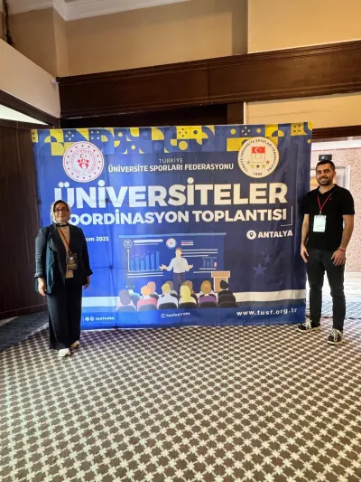 TÜSF Koordinasyon Toplantısı Antalya’da Gerçekleştirildi: Üniversitemiz Temsilcileri Yeni Dönem Hazırlıklarında Yer Aldı