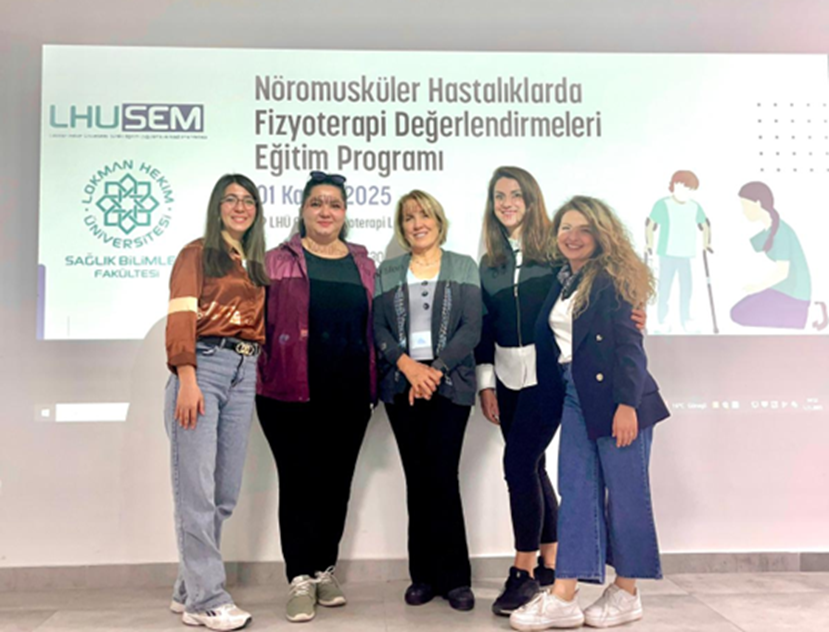 Nöromusküler Hastalıklarda Fizyoterapi Değerlendirmeleri Eğitimi Tamamlandı