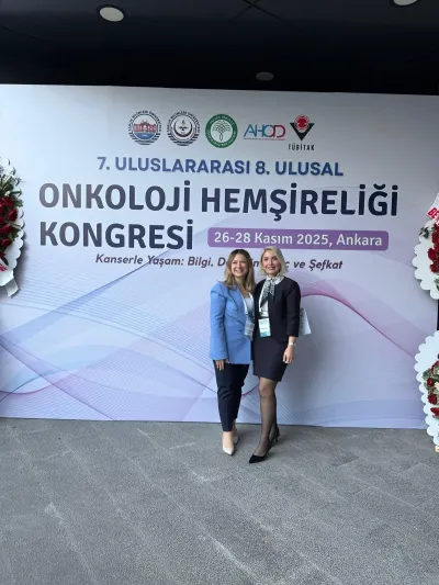 Hemşirelik Bölümü Akademisyenleri 7. Uluslararası 8. Ulusal Onkoloji Hemşireliği Kongresi’nde Yer Aldı