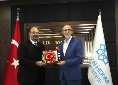 Suudi Arabistan Ankara Büyükelçiliği Kültür Ataşesinden Lokman Hekim Üniversitesine Nezaket Ziyareti