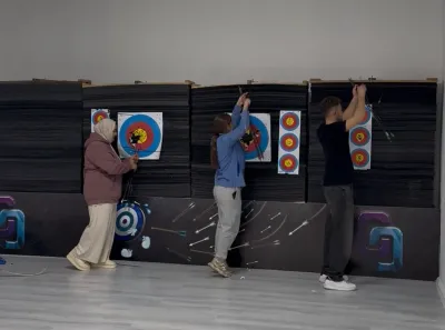 Rekreatif Etkinlikler Topluluğundan Ok Atma Etkinliği