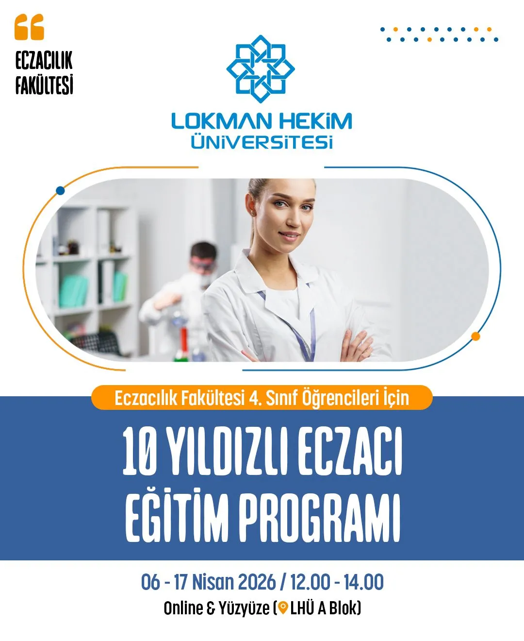 10 Yıldızlı Eczacı Eğitim Programı