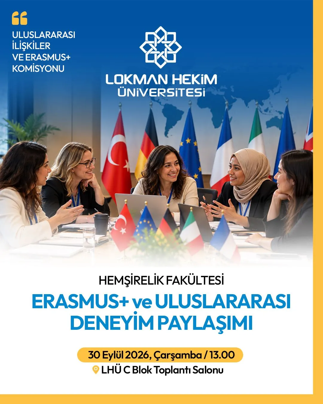 Erasmus+ ve Uluslararası Deneyim Paylaşımı Etkinliği