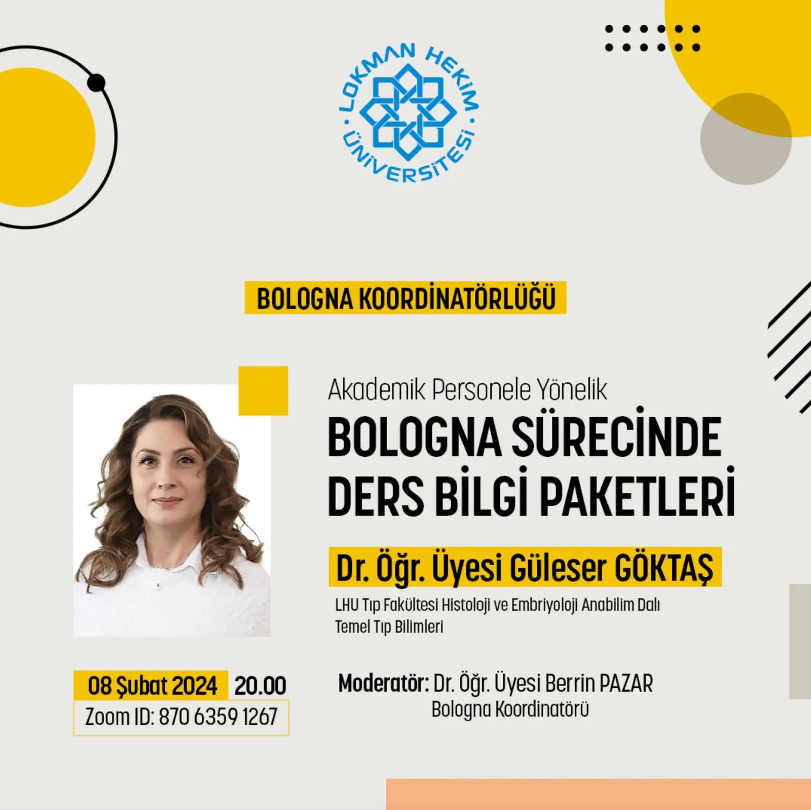 Bologna Sürecinde Ders Bilgi Paketleri