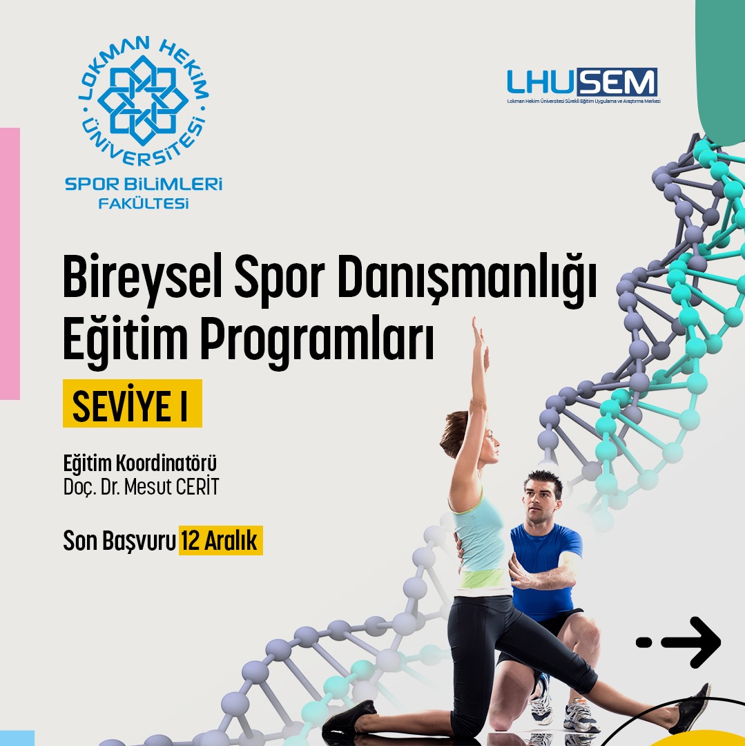 Bireysel Spor Danışmanlığı Eğitim Programları (Personal Training, Coaching & Consulting)