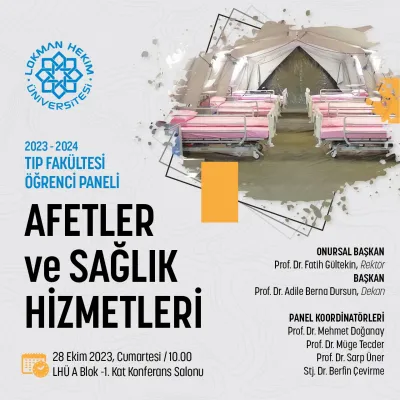 Afetler ve Sağlık Hizmetleri Öğrenci Paneli 