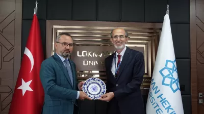 Yıldırım Beyazıt Üniversitesinden Rektörümüze Hayırlı Olsun Ziyareti