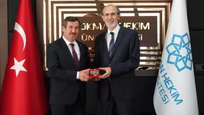 Isparta Uygulamalı Bilimler Üniversitesi Rektörü, Üniversitemizi Ziyaret Etti