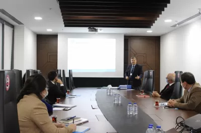 Kosgeb Yetkilileri Üniversitemizi Ziyaret Etti