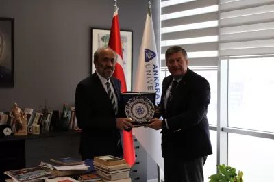 Rektörümüzden Ankara Bilim Üniversitesi Rektörüne Ziyaret