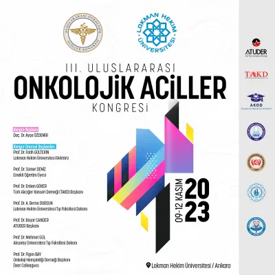 III. Uluslararası Onkolojik Aciller Kongresi 