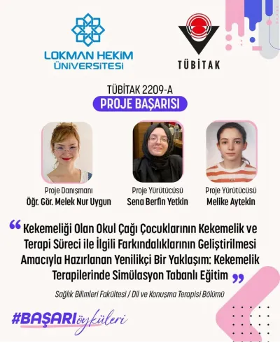 TÜBİTAK 2209-A Proje Başarısı