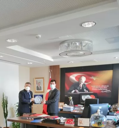 Rektörümüz Sağlık Bakanlığı Sağlık Hizmetleri Genel Müdürlüğünü Ziyaret Etti
