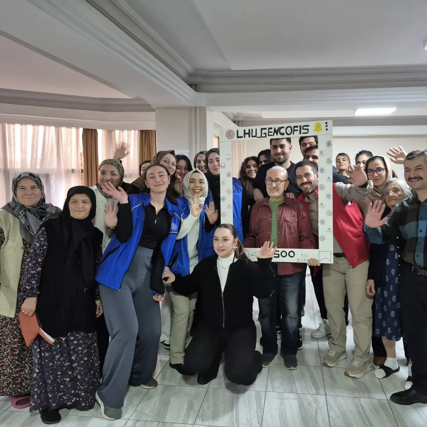 Lokman Hekim University Turkish Preparatory Students Visited Keçiören Nursing Home