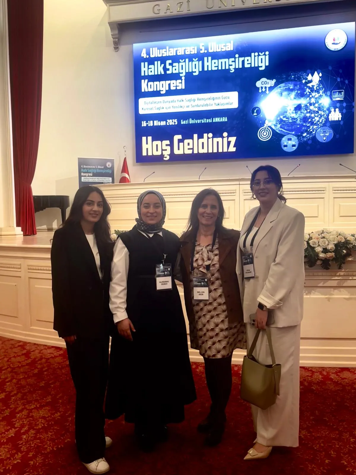 Öğrencimiz Poster Bildiri ile 4. Uluslararası 5. Ulusal Halk Sağlığı Hemşireliği Kongresi'ne Katıldı.