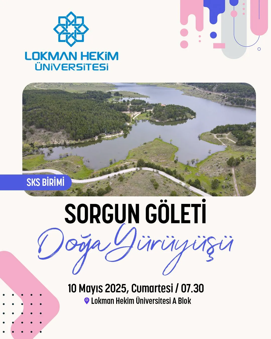 Sorgun Göleti Doğa Yürüyüşü