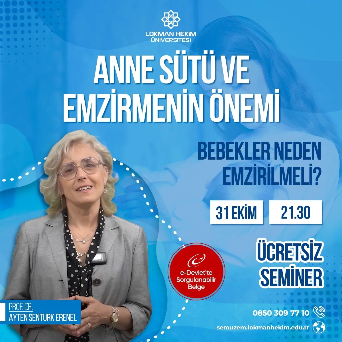 Anne Sütü Ve Emzirmenin Önemi Seminer Programı