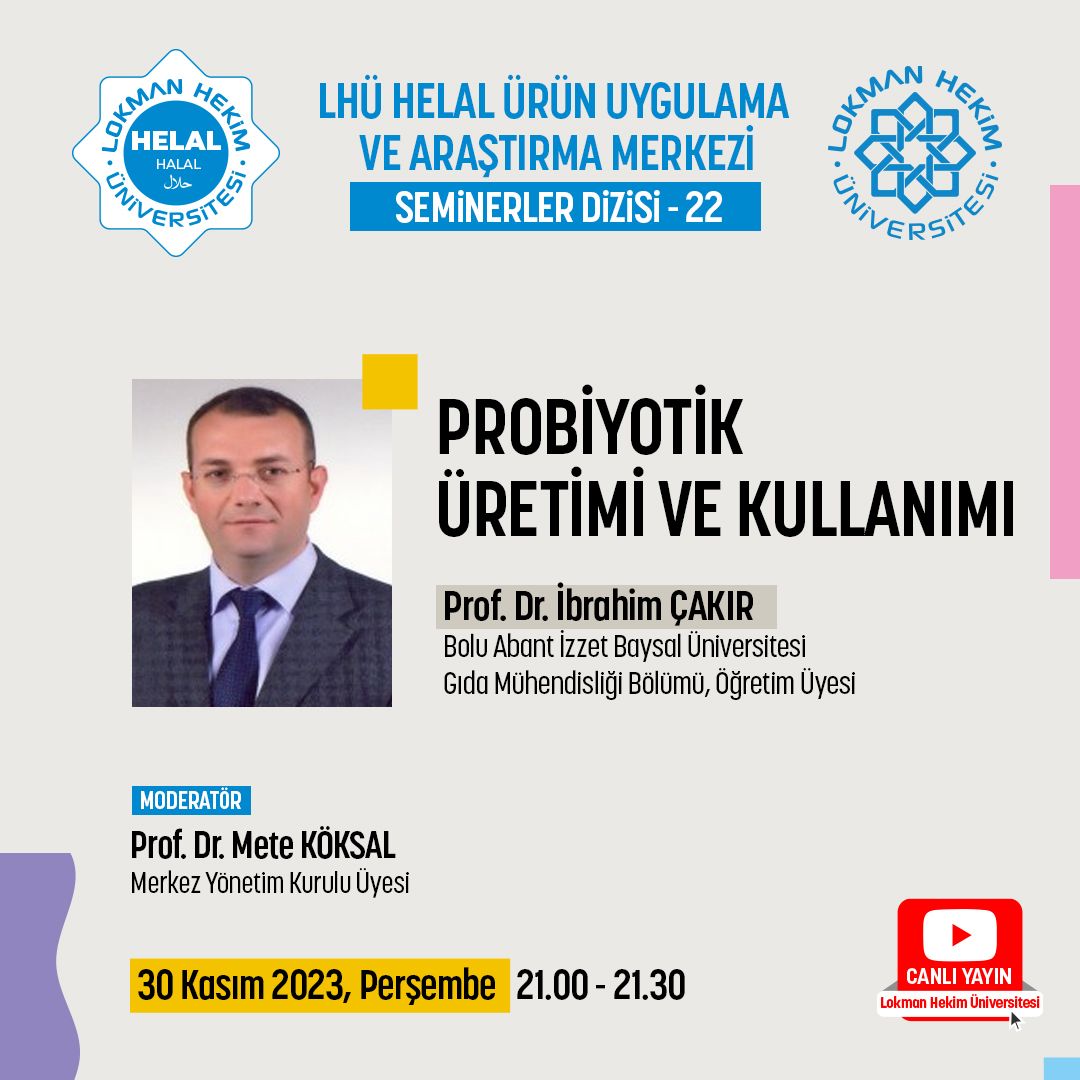 Probiyotik Üretimi Ve Kullanımı