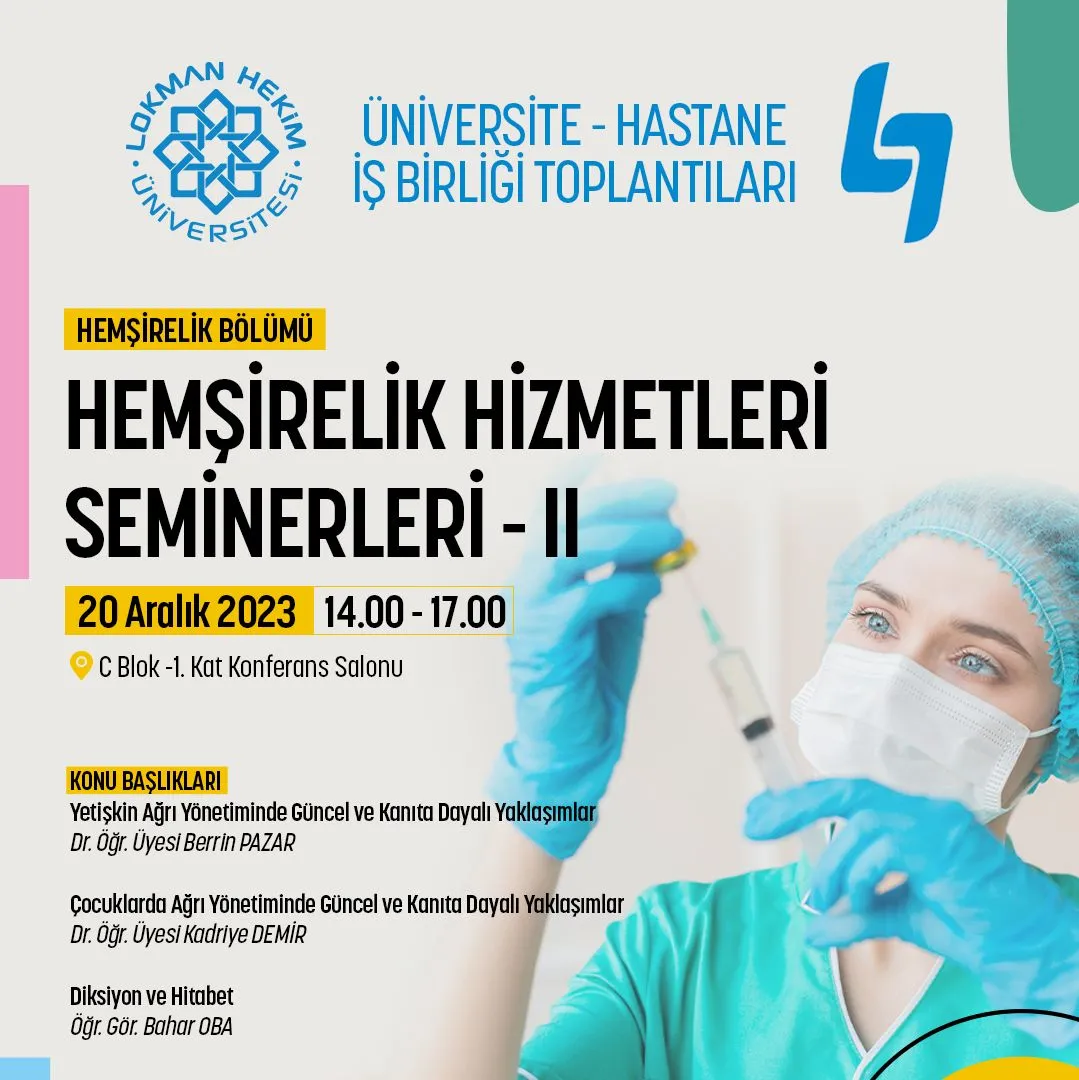 Hemşirelik Hizmetleri Seminerleri 2