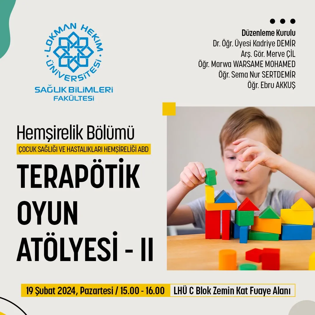 Terapötik Oyun Atölyesi - II