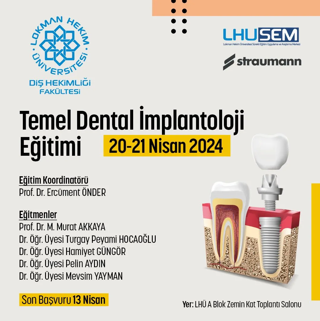 Temel Dental İmpantoloji Eğitimi