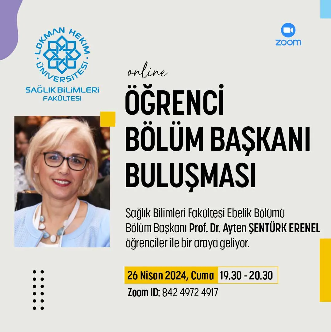Öğrenci-Bölüm Başkanı Buluşması