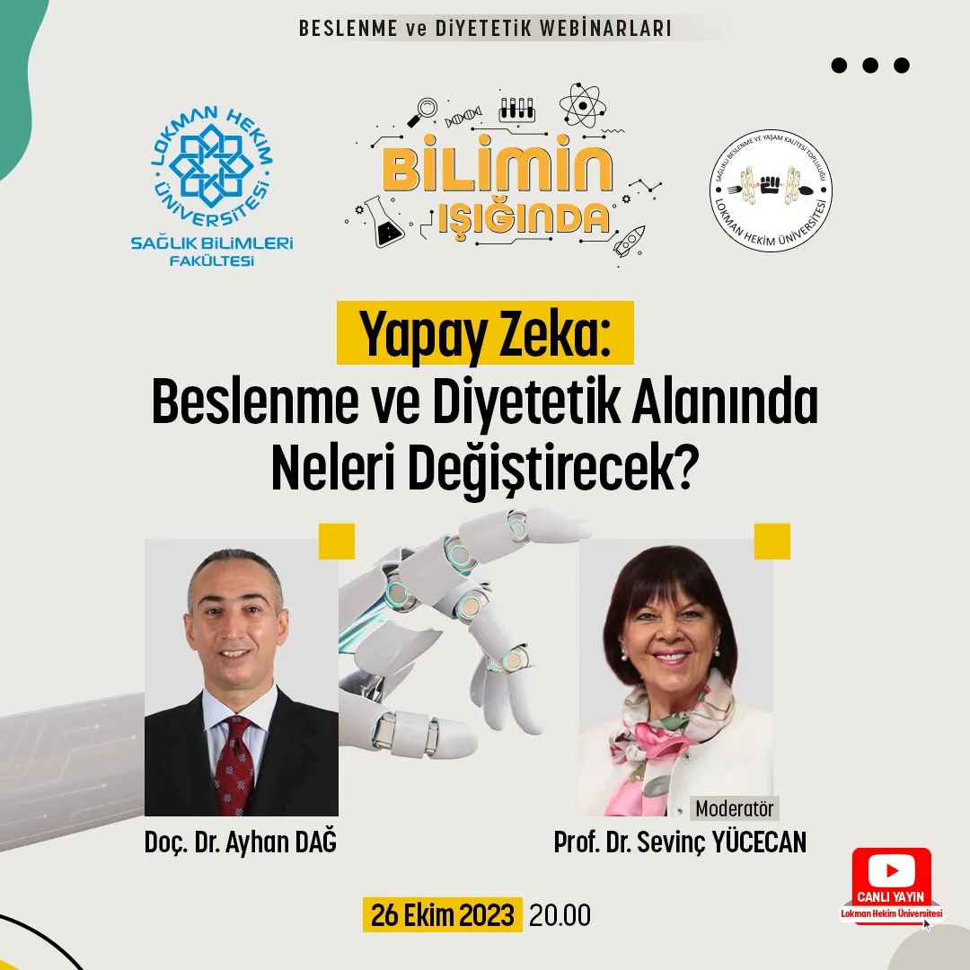 Yapay Zeka: Beslenme Ve Diyetetik Alanında Neleri Değiştirecek?