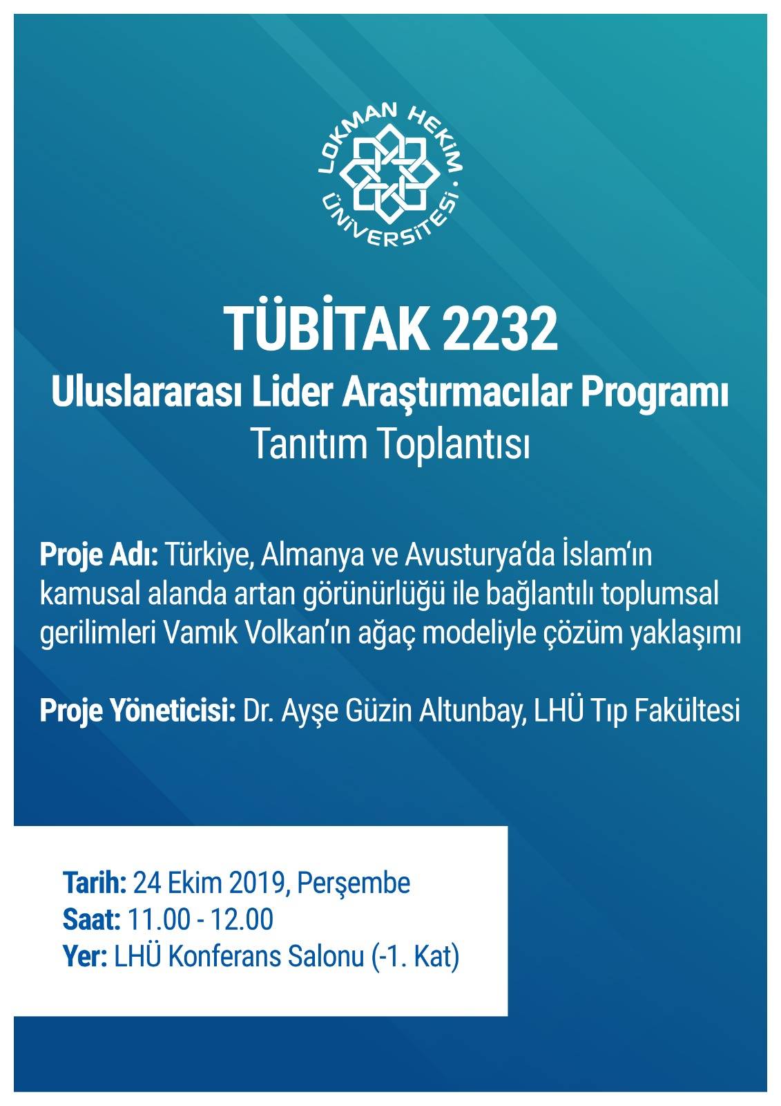 Tübitak 2232 Uluslararası Lider Araştırmacılar Programı