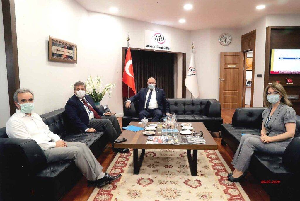Ato Başkanı Ziyaret Edildi