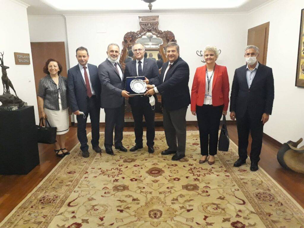 Hacettepe Üniversitesi Rektörü Ziyaret Edildi