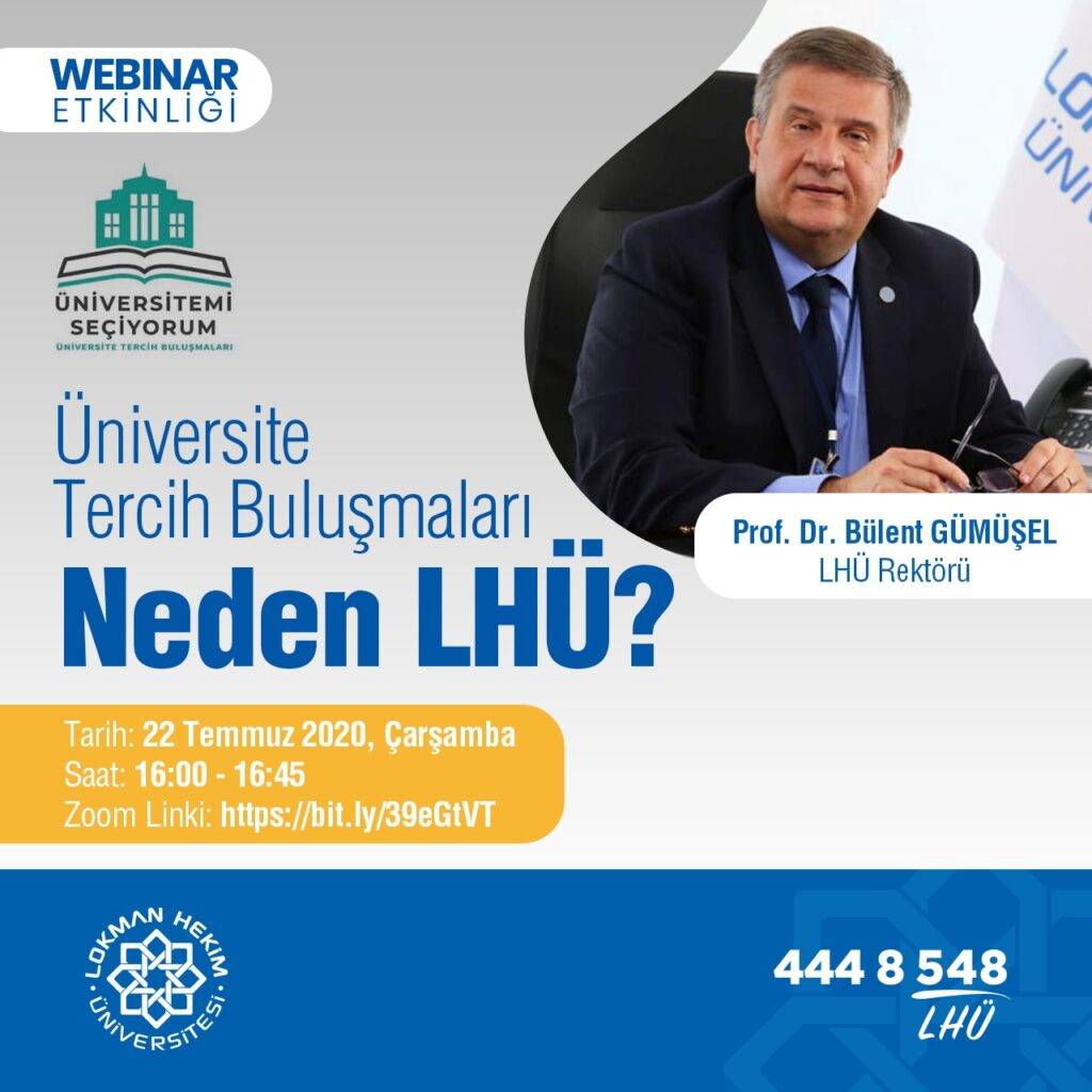 Üniversite Tercih Buluşmaları Webinar Etkinliği