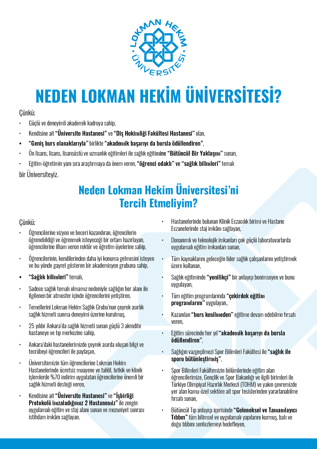 lokman hekim universitesi