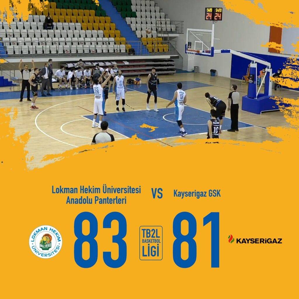 LHÜ Anadalu Panterleri İlk Galibiyetini Aldı